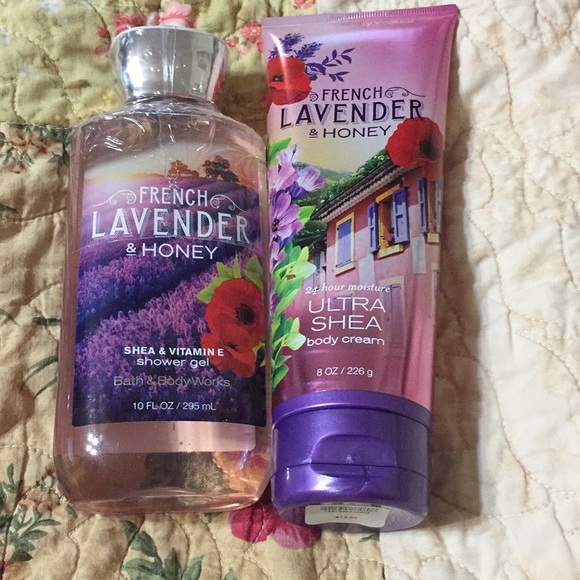 Bath & Body Works Other - French Lavender & Honey BBW shower gel body cream